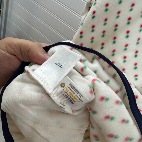 NEW Lands End 1/4 Snap Long Sleeve Fleece Top Medium - Picture 5 of 7